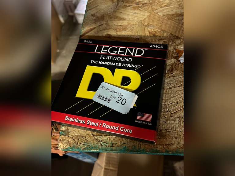 DR Strings Flatwound Stainless Steel Round Core Bass 45105 Strings 35.