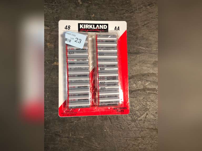 Kirkland AA Batteries Pack of 48, 1 Missing 20 Quarter Price