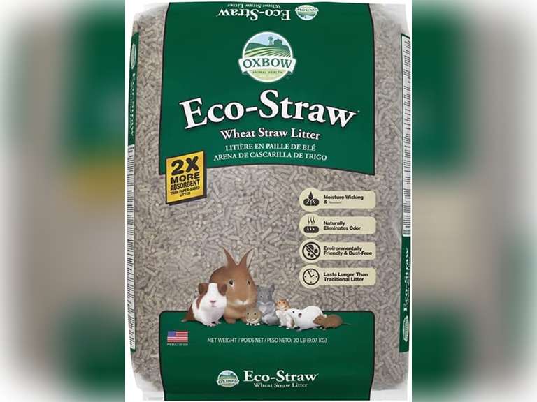 Oxbow Eco Straw Pelleted Wheat Straw Litter for Small Animals 20 lb 19.