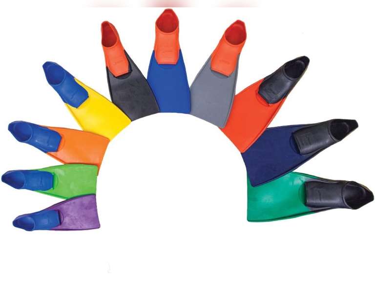 FINIS Long Floating Fins for Swimming and Snorkeling Check Size Chart