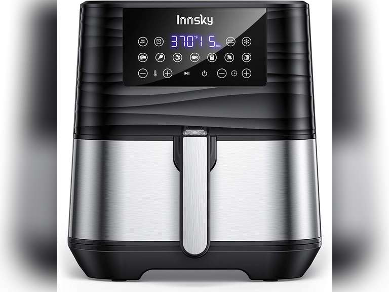 Innsky Air Fryer XL 5.8 QT, 【2022 Upgraded】 11 in 1 Oilless Air Fryers