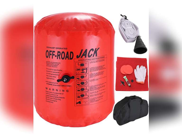Bestauto 4 Ton Exhaust Air Jack 8800LBS Capacity Inflatable Air Jack