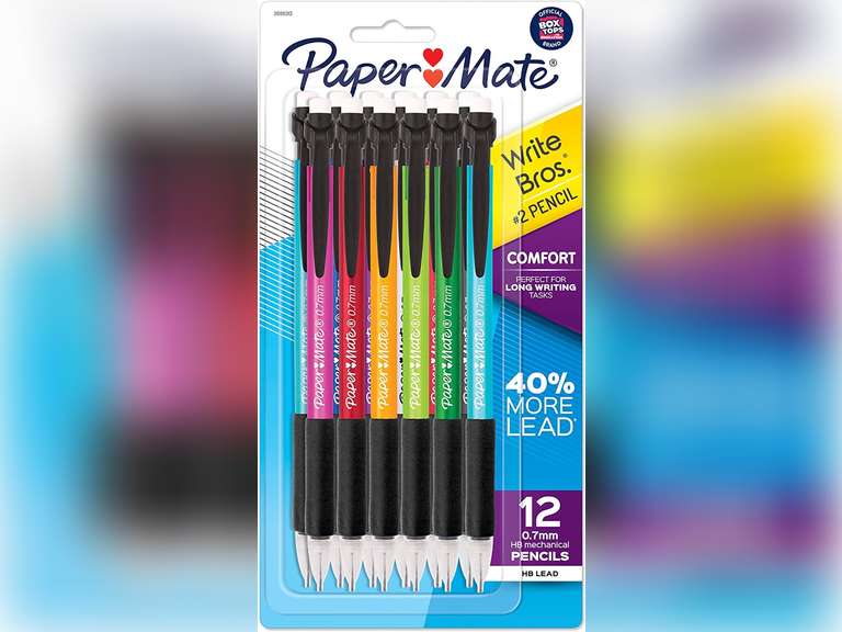 Paper Mate Mechanical Pencils, Write Bros. Comfort 2 Pencil with