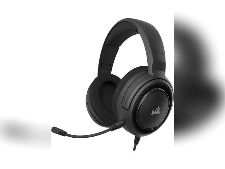 Corsair HS35 Stereo Gaming Headset Memory Foam Earcups Works with