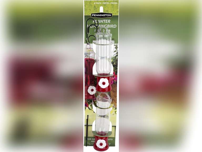 Cedar Works Hummingbird Feeder Planter (2 Pack) 14.12 Quarter Price