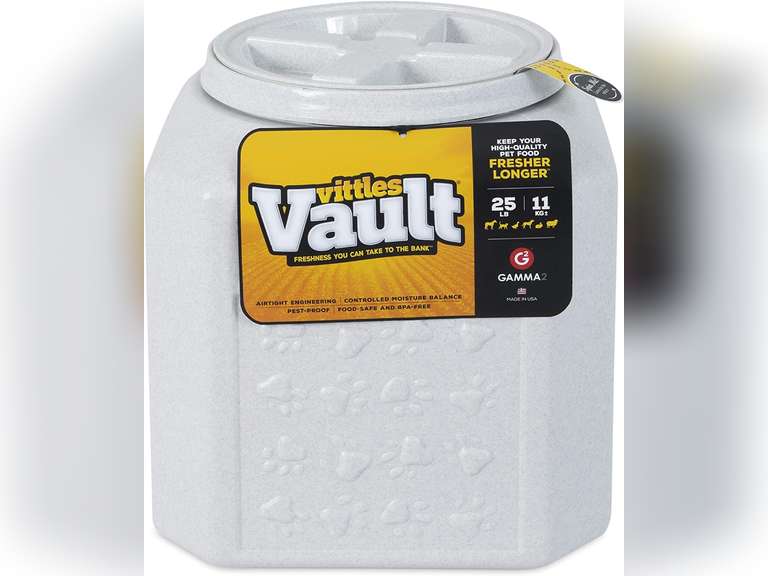 Gamma2 Vittles Vault Outback Airtight Pet Food Container, 25 Pounds 21.