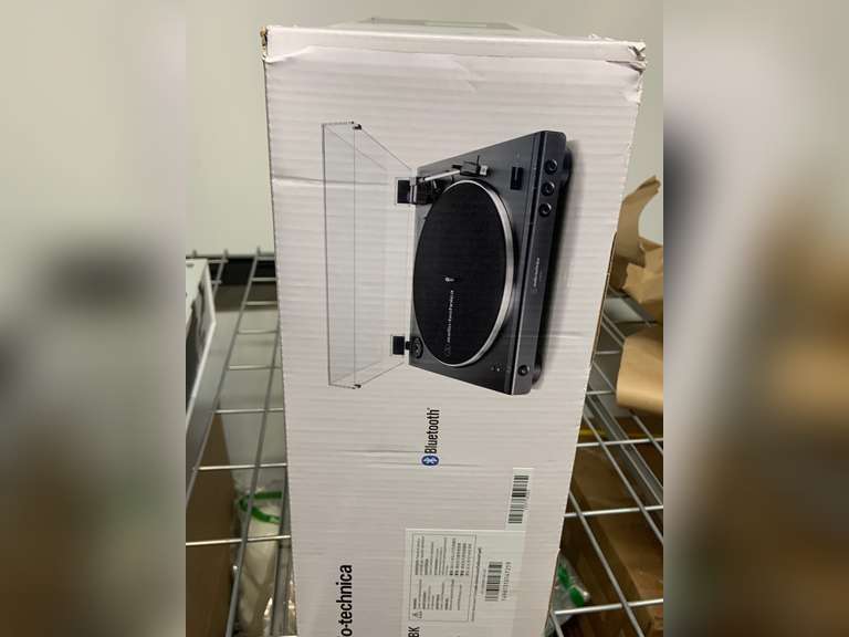 AudioTechnica ATLP60XBTBK Fully Automatic Bluetooth BeltDrive