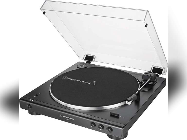 AudioTechnica ATLP60XBTBK Fully Automatic Bluetooth BeltDrive