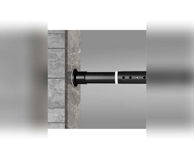 Oxdigi Room Divider Tension Curtain Rod No Drill / 102.4122.1 Inch