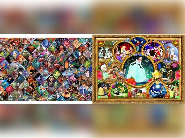 Ceaco Disney Pixar Clips 2000 Piece Jigsaw Puzzle Disney Classics Classic Collage 1500 Ceaco Disney Pixar Clips 2000 Piece Jigsaw Puzzle Disney Classics Classic Collage 1500