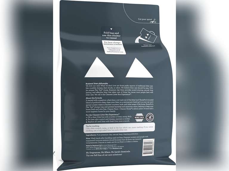 Boxiecat Pro Deep Clean, Scent Free, Probiotic Clumping Cat Litter