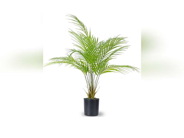 Artificial Palm Tree Plants 26 Inch Fake Palm Tree Faux Palm Leaves for