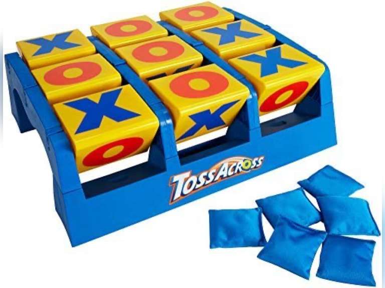 Toss Across Game, Tic Tac Toe Outdoor Game, Original Bean Bag Tossing