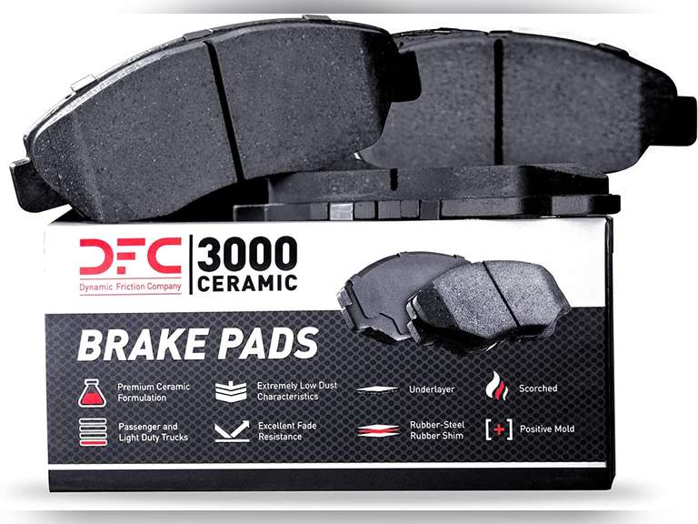 Dynamic Friction Company 3000 Ceramic Brake Pads 1310-0340-00-Rear Set DFC 3000 Ceramic Brake Pads 21.15