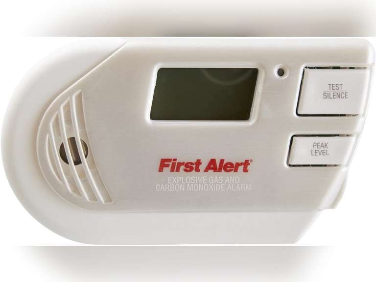 FIRST ALERT Combination Explosive Gas and Carbon Monoxide Alarm with