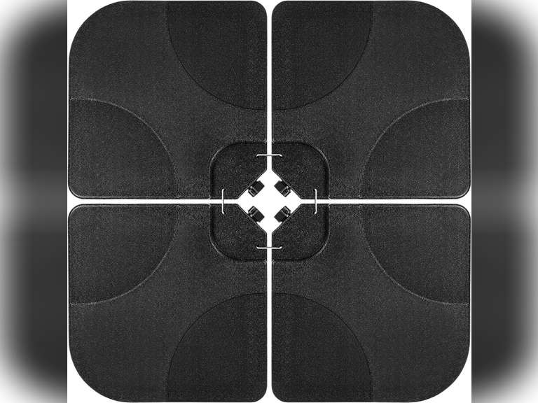 Best Choice Products 4Piece 155lb Capacity HeavyDuty Cantilever