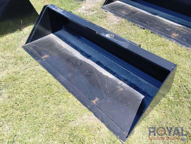 2023 78" Kivel Skid Steer Bucket Attachment Royal Auction Group