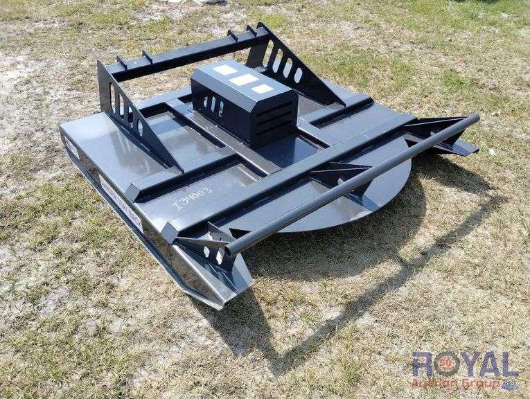 2023 JCT 66 inch Skid Steer Brush Cutter Attachment Royal Auction Group