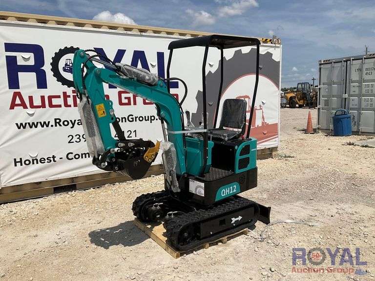 2023 Agrotk QH12 Mini hydraulic Excavator Royal Auction Group