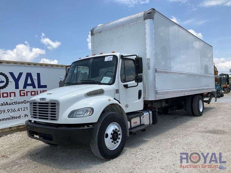 2019 Freightliner M2 26 Foot Box Truck Royal Auction Group
