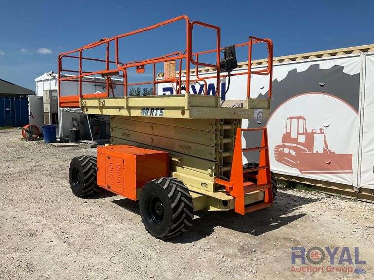 JLG 40 RTS 4X4 All Terrain Scissor Lift Royal Auction Group