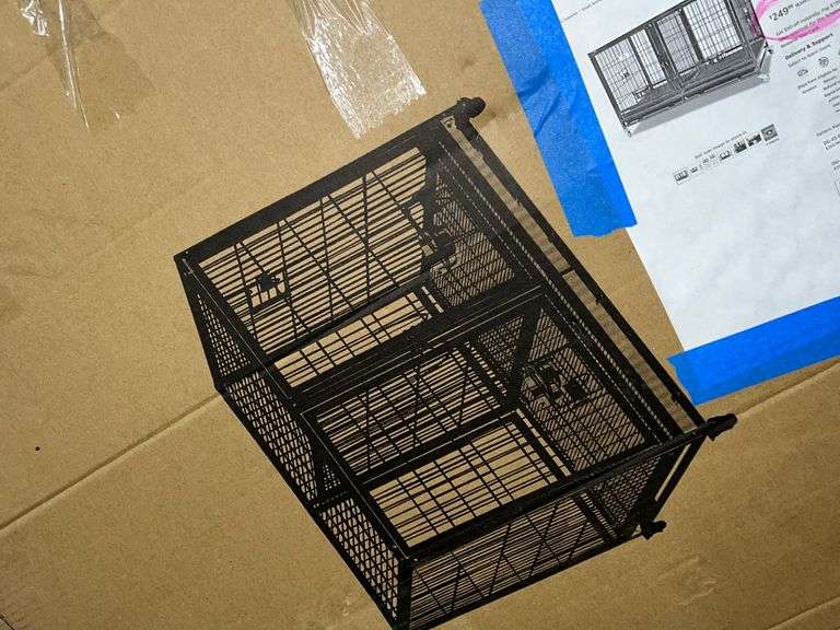 New Dog Crate 42.5" x 28" x 33" Rogers Community Auction Inc.