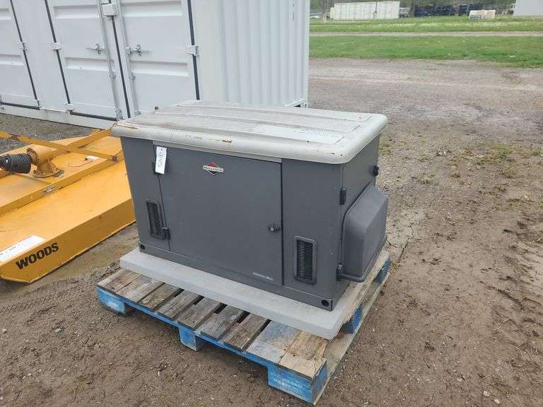 Briggs & Stratton 15kw Whole House Generator Rogers Community Auction