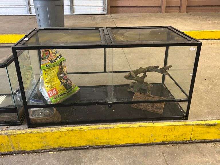 120 Gal Reptile Starter Tank w/ Locking Lid & Key Rogers Community