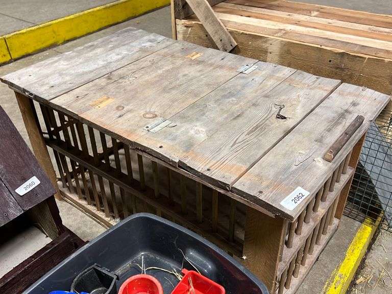 Wooden Crate Rogers Community Auction Inc.