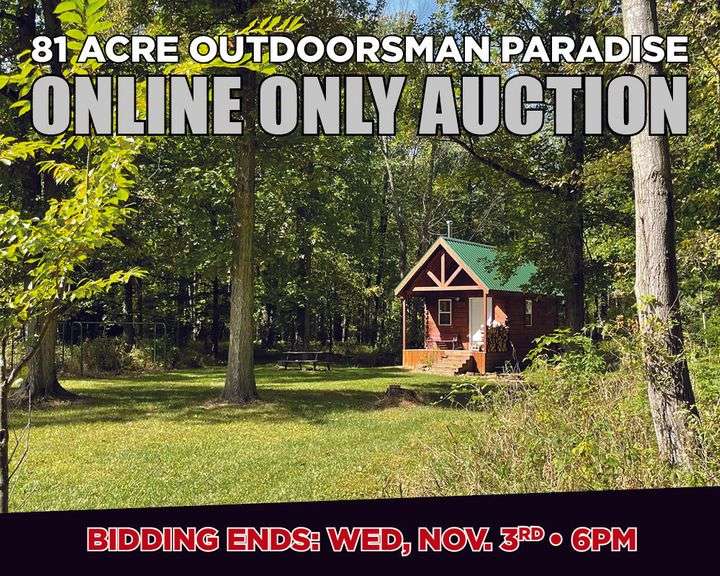 81 ACRE OUTDOORSMAN PARADISE