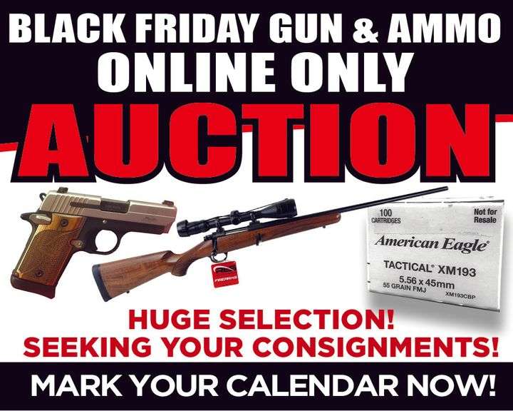 BLACK FRIDAY FIREARM AUCTION