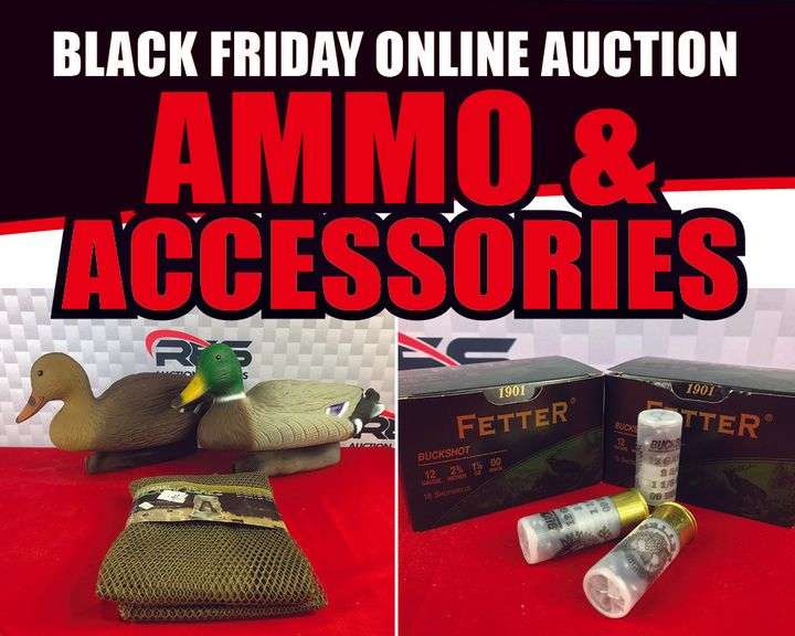 BLACK FRIDAY AMMO AND ACCESSORY AUCTION