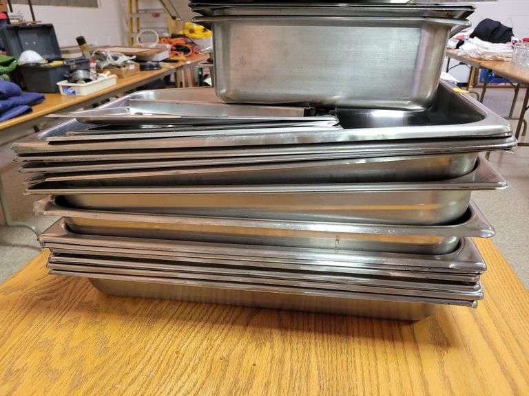 Serving Pan Inserts Various Sizes RES Auction Services