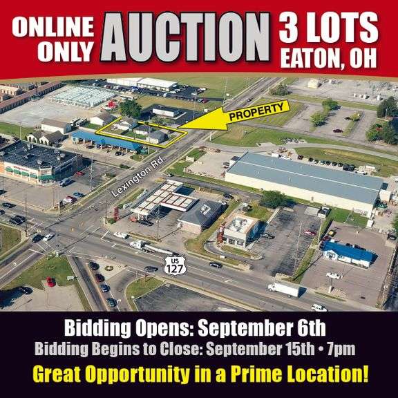 Online Eaton, OH Real Estate Auction