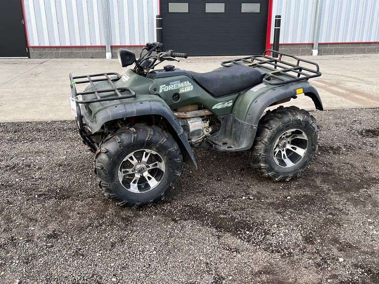 "ABSOLUTE" Honda Foreman 400 ATV RES Auction Services