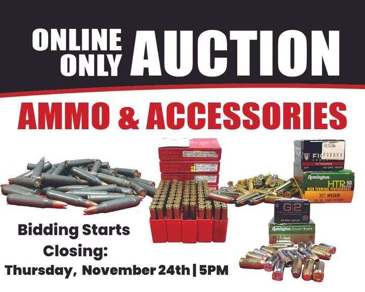 Online Only Ammo & Accessory Auction