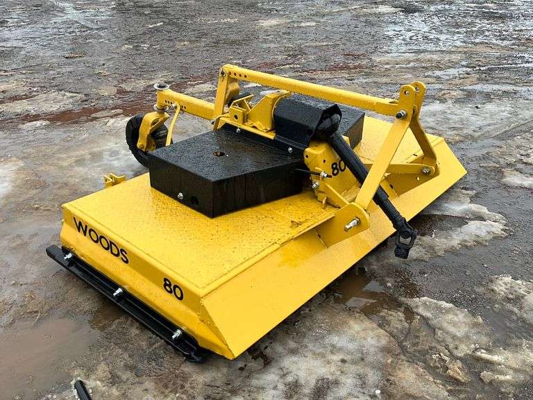 "ABSOLUTE" Woods 80" 3pt Brush Hog RES Auction Services