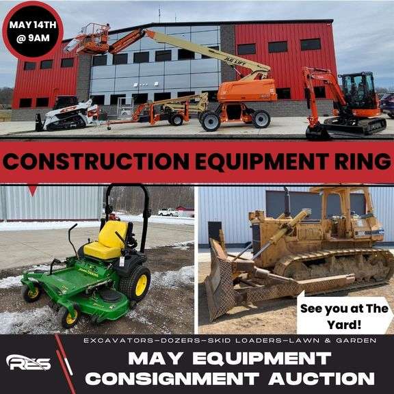 Construction Ring-May Equipment Consignment Auction