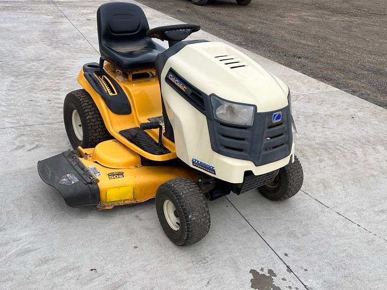 "ABSOLUTE" Cub Cadet LTX1050VT Riding Mower RES Auction Services