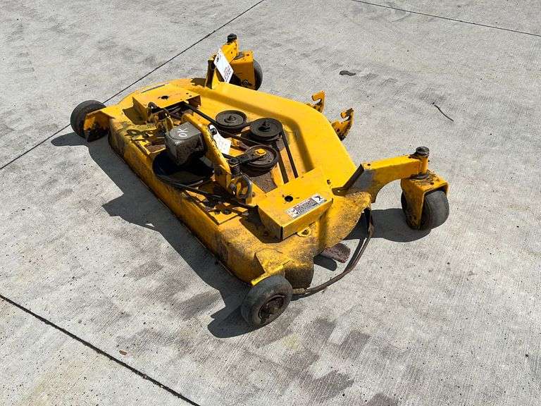 "ABSOLUTE" 44" Cub Cadet Shaft Drive Mower Deck RES Auction Services