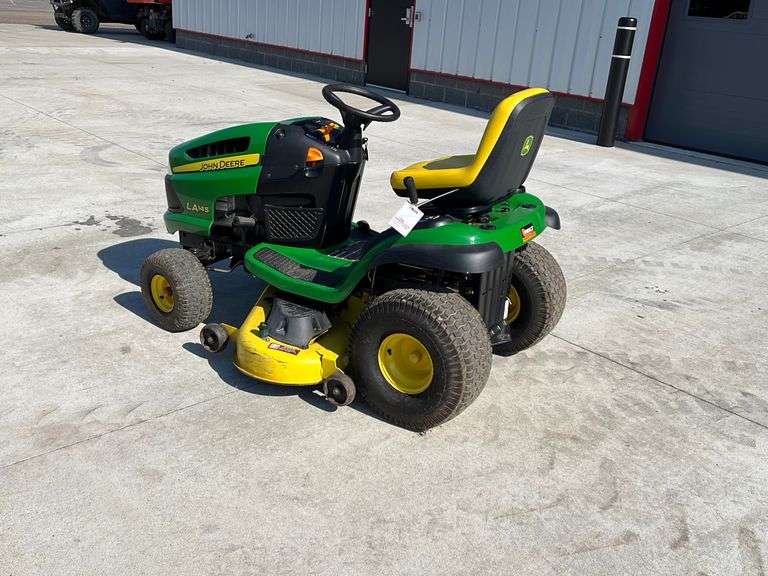 "ABSOLUTE" John Deere LA145 Lawn Tractor RES Auction Services