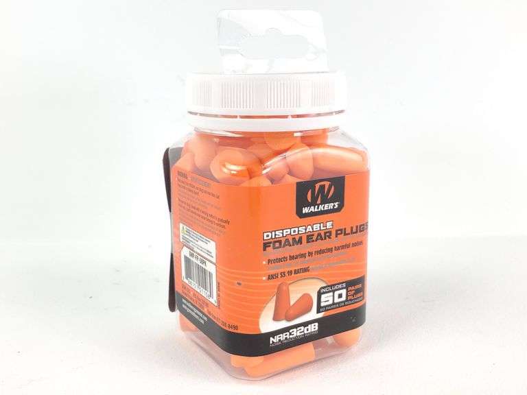 Walkers Foam Hearing Protection RES Auction Services