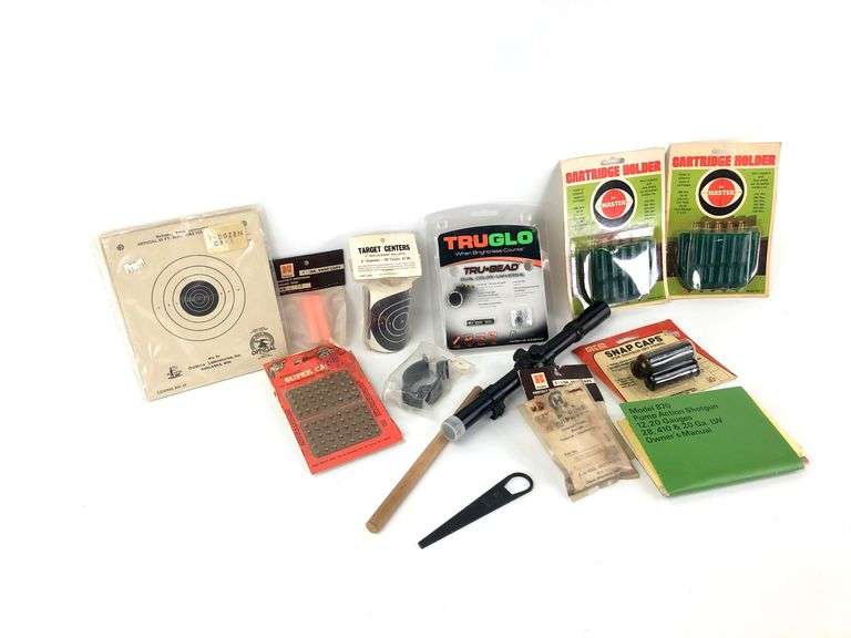 Assorted Shooting Supplies RES Auction Services