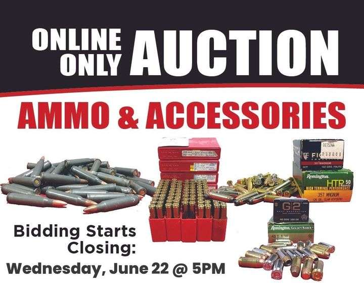 June Online Only Ammo & Accessory Auction