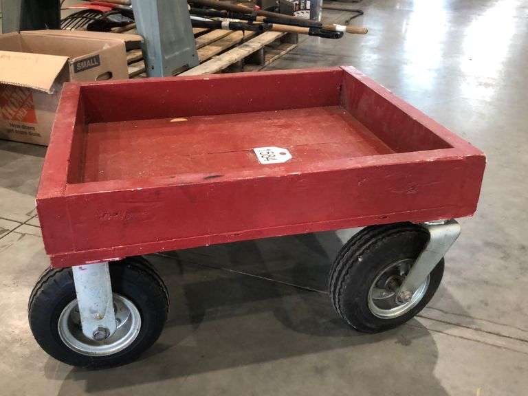 Wooden Cart RES Auction Services