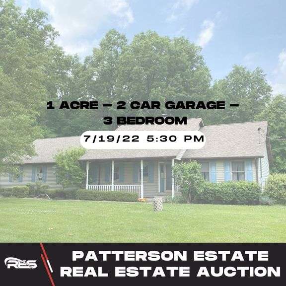 Patterson Estate Real Estate Auction RES Auction Services