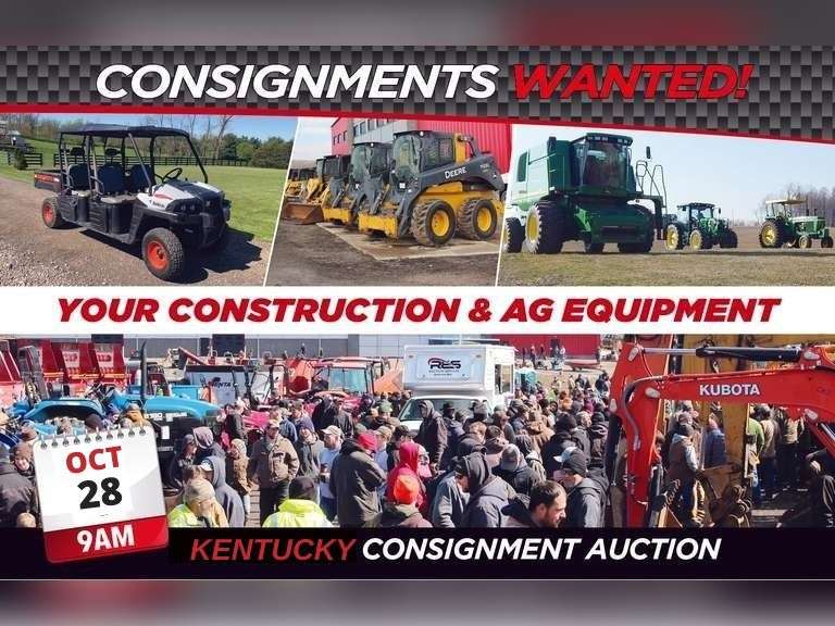 October Kentucky Equipment Consignment Auction