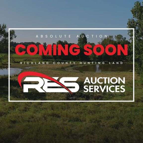 Absolute 64.5 Acre Richland County Land Auction
