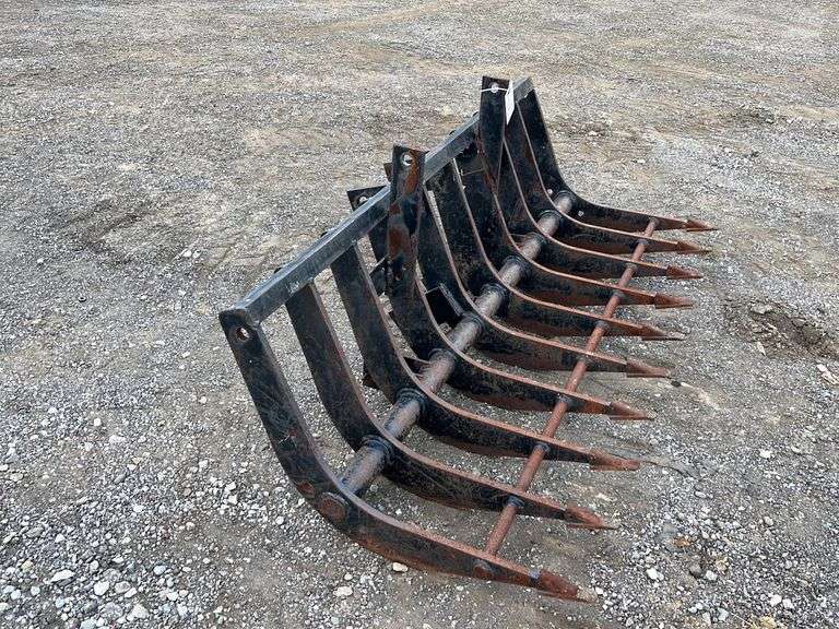 "ABSOLUTE" USA Backhoe Rake RES Auction Services