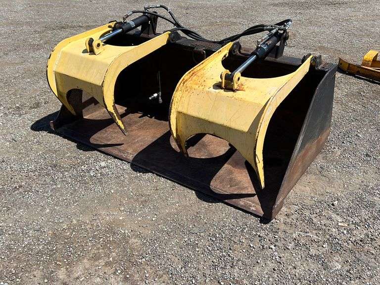 "ABSOLUTE" Quick Attach Grapple Bucket RES Auction Services